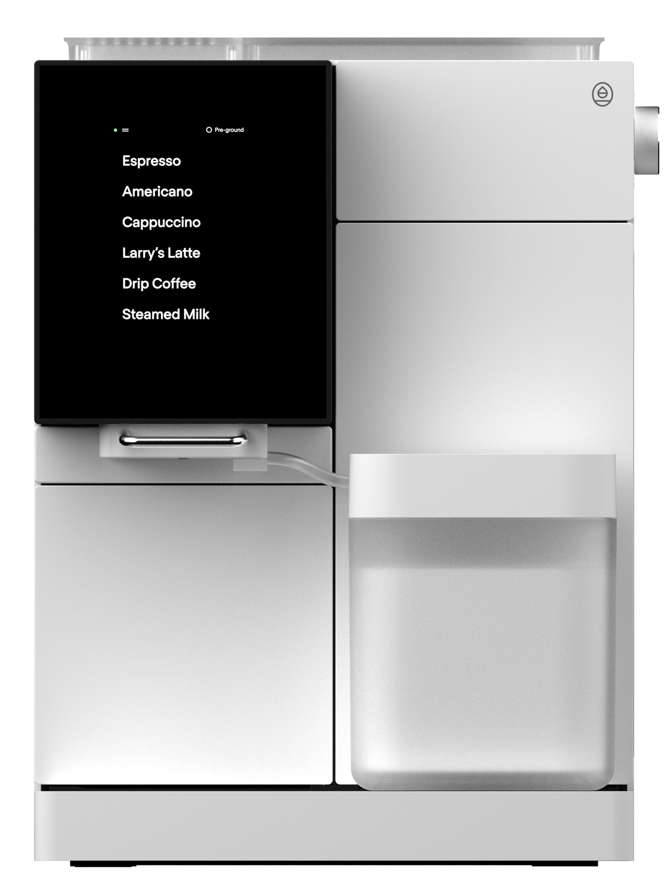 Terra Kaffe | White TK-02 Connected Super Automatic Espresso Machine