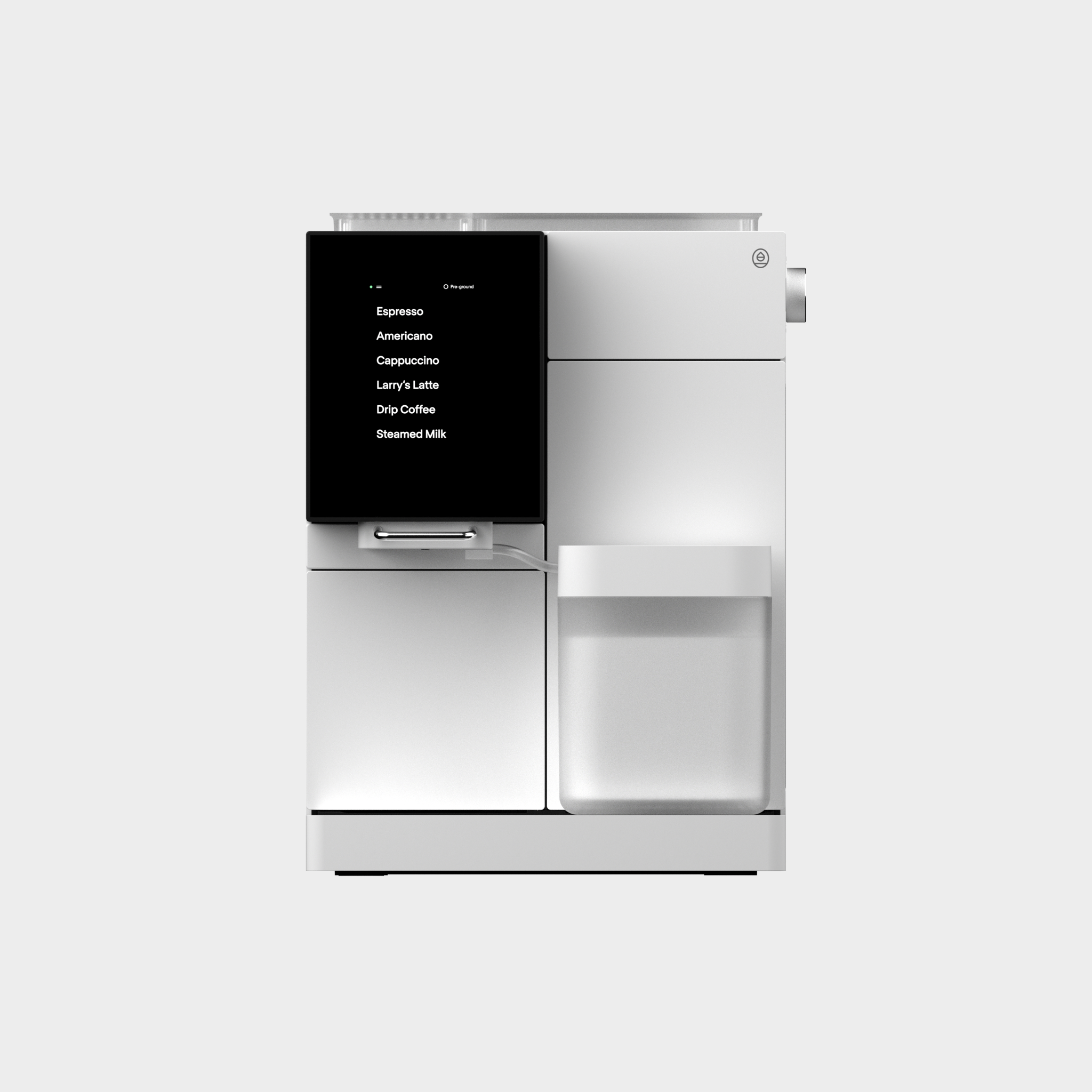 Terra Kaffe | White TK-02 Connected Super Automatic Espresso Machine
