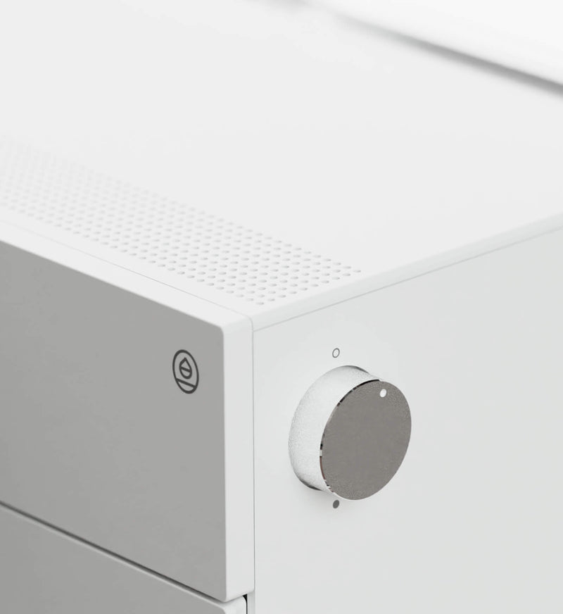 Terra Kaffe white TK-02 milk frothing dial