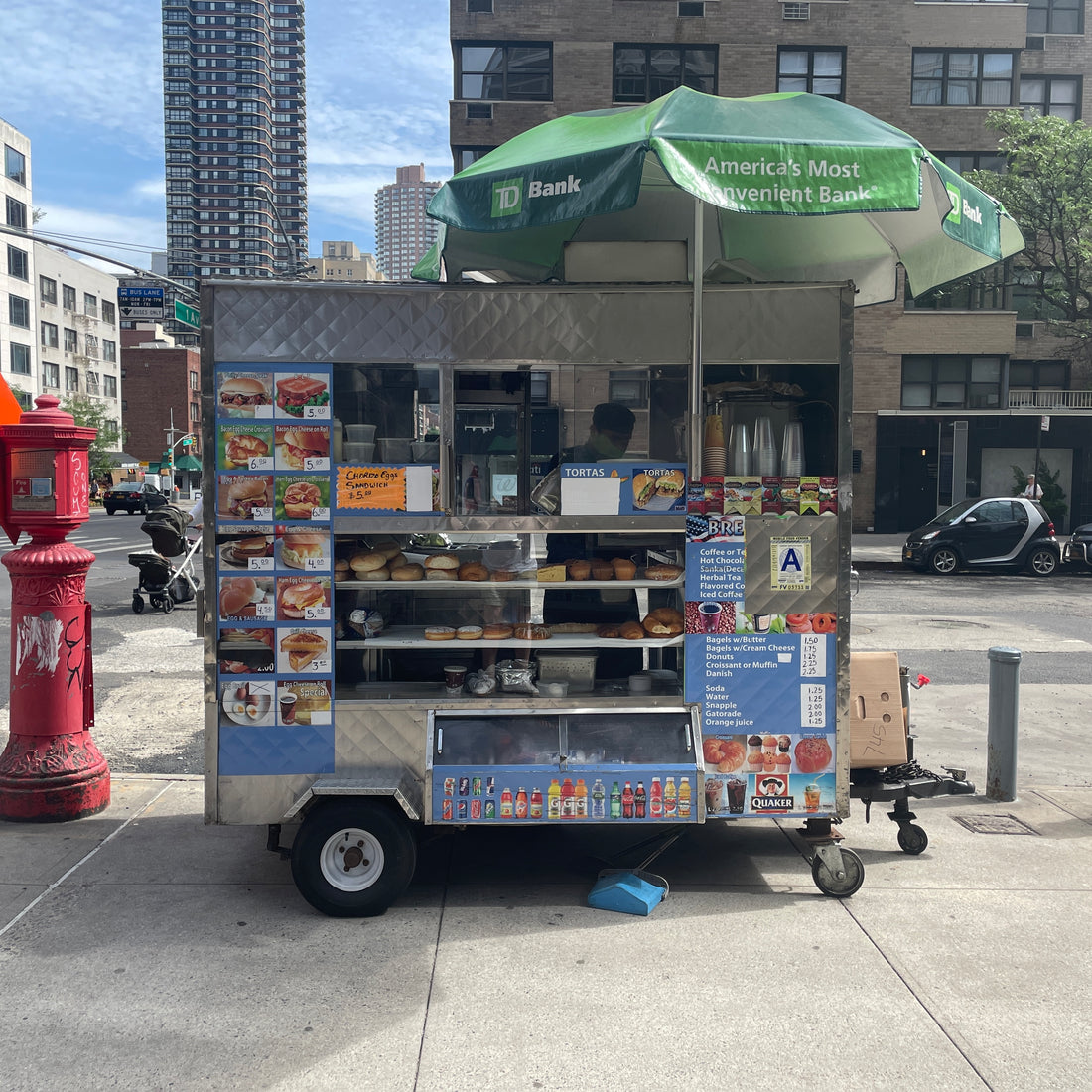 A Love Letter to The Coffee Cart Guy