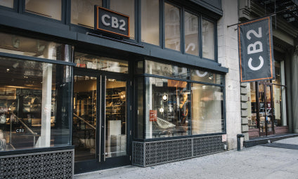 A picture of a CB2 store front
