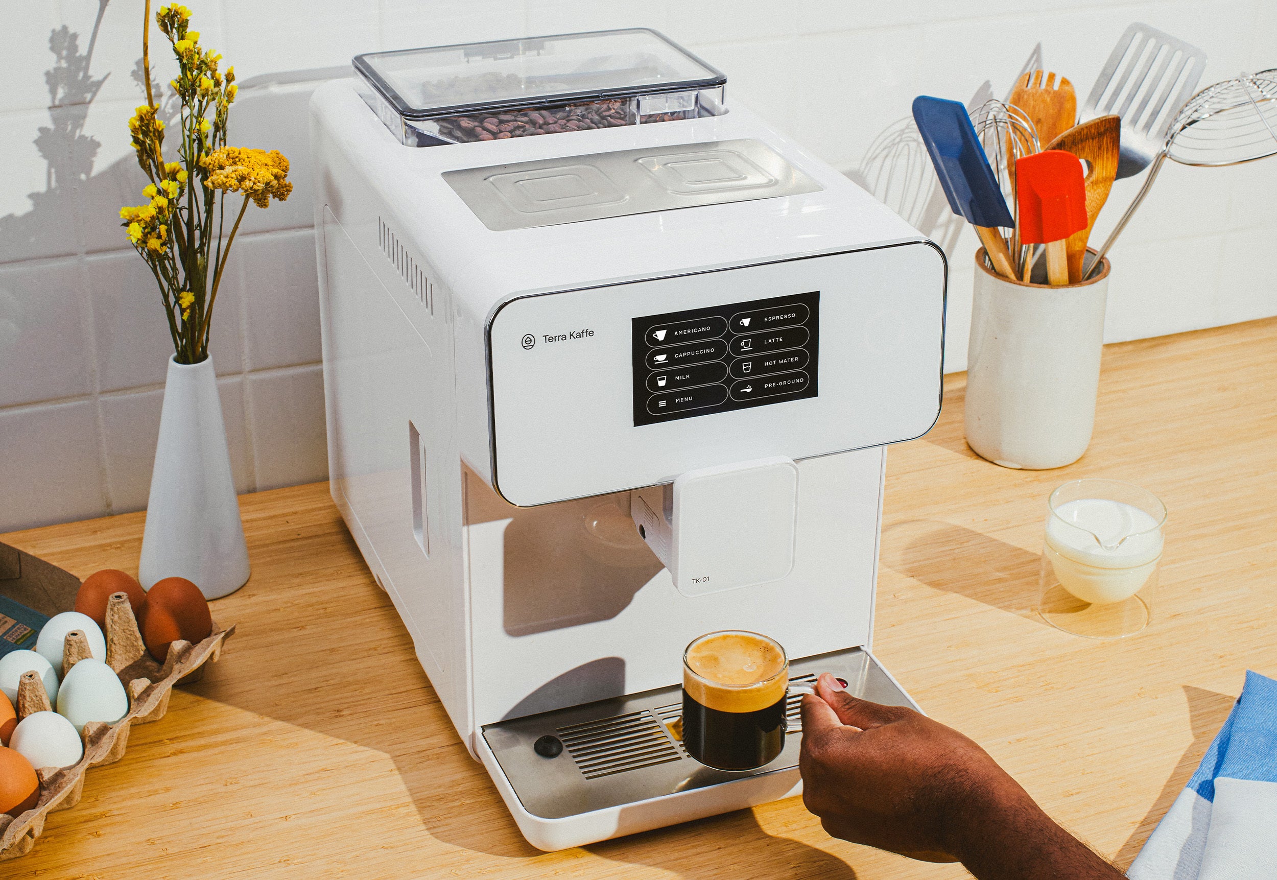 TK01 Automatic Espresso Machine Terra Kaffe