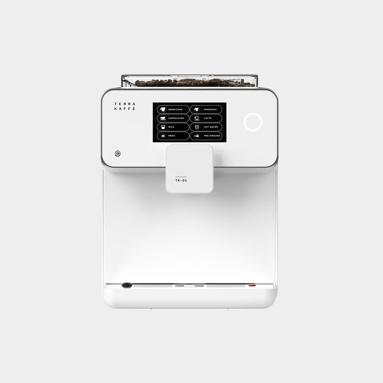 Terra Kaffe | White TK-01 Super Automatic Espresso Machine