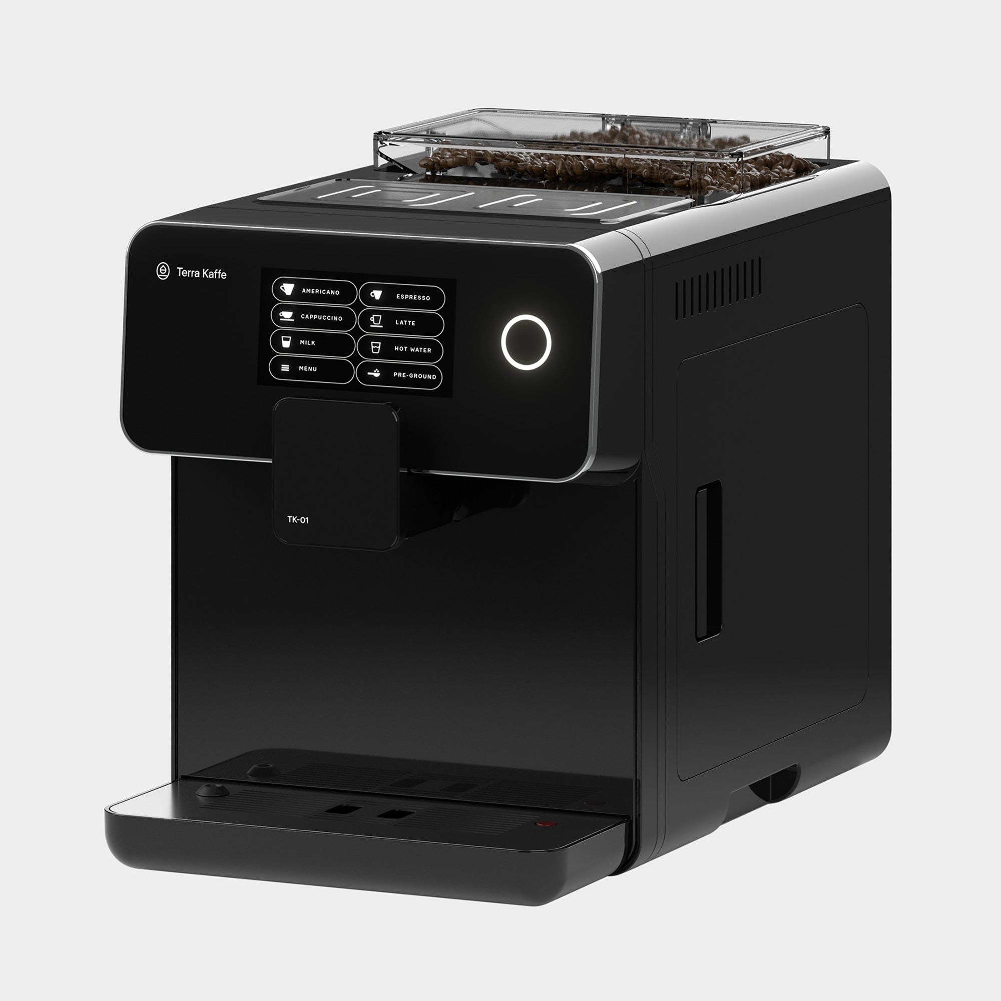 Terra Kaffe | White TK-01 Super Automatic Espresso Machine